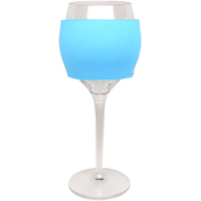 Wine Glass - Neon Blue