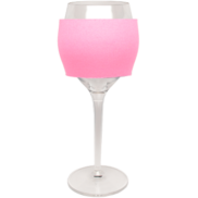 Wine Glass - Neon Pink